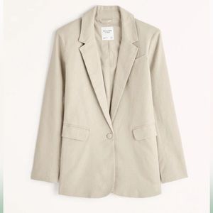 Abercrombie&Fitch Linen Blazer - Size Large